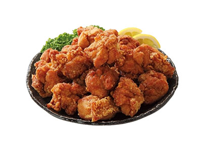 生醤油仕立て！<br />
醤油香る鶏旨唐揚げ